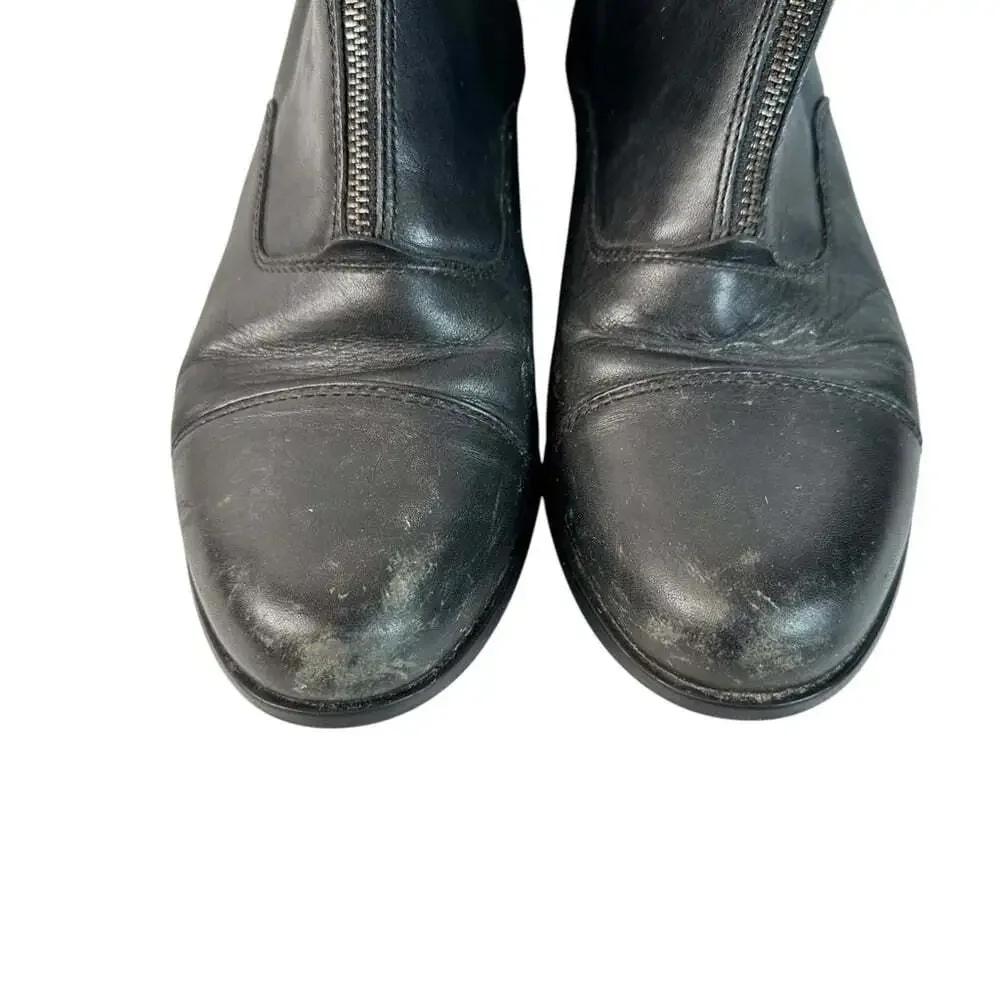 Ariat Men’s Heritage IV English Paddock Boot Black Size 9.5 Rugged Neutral Solid